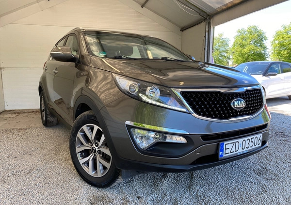 Kia Sportage cena 52900 przebieg: 98000, rok produkcji 2014 z Supraśl małe 596